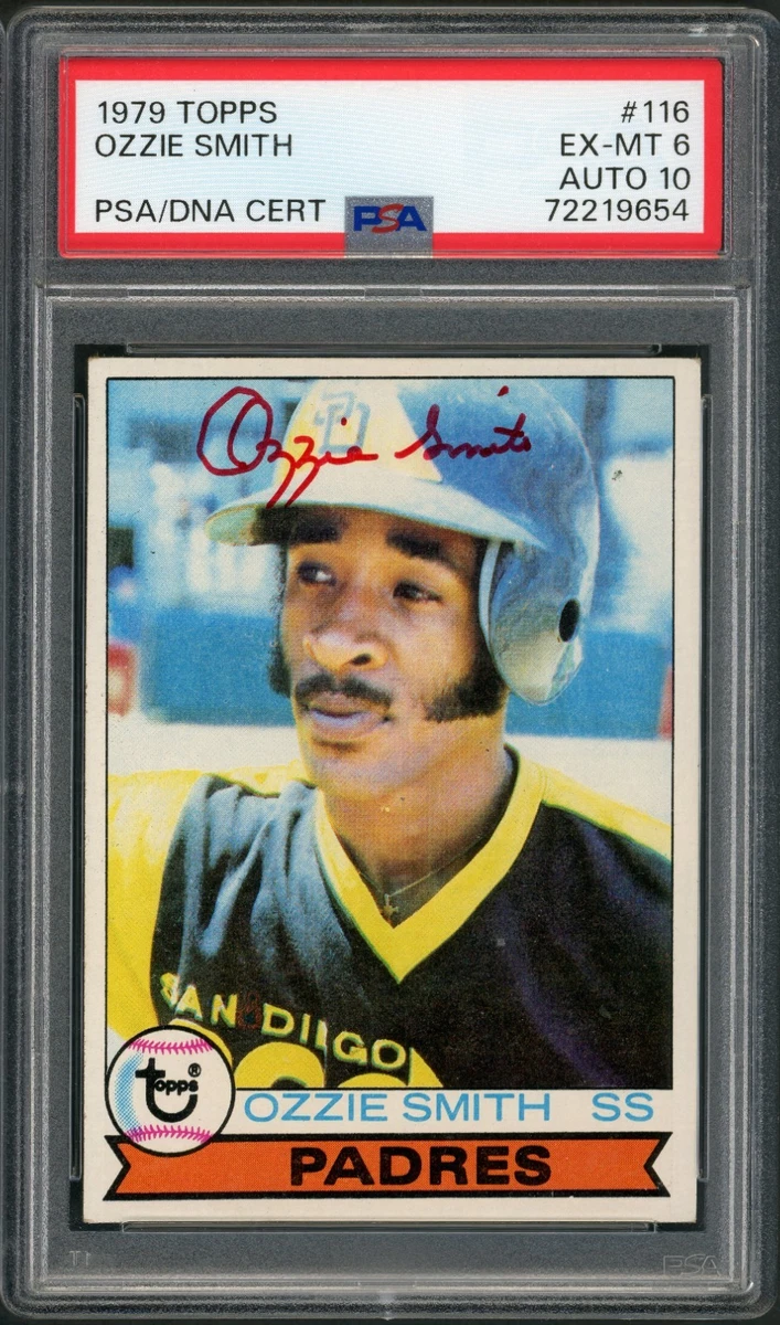 Ozzie smith 2004primecut サインカード 25+ Topps Ozzie Smith Baseball Original Autographed Sports Trading