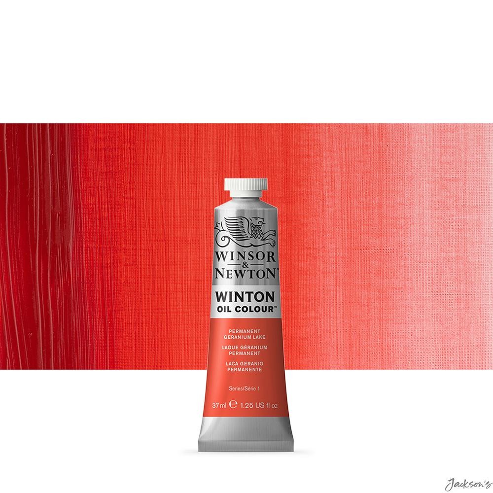 Winsor & Newton Winton Permanent Geranium Lake 37ml tube - Image 2