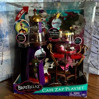 BRATZILLAZ CAFE ZAP PLAYSET Glam Gets Wicked MGA 2012 2013 Bratz 514893 Lights