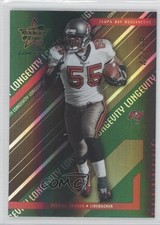 2004 Leaf Rookies & Stars Longevity Emerald 42/99 Derrick Brooks #86 HOF e8d