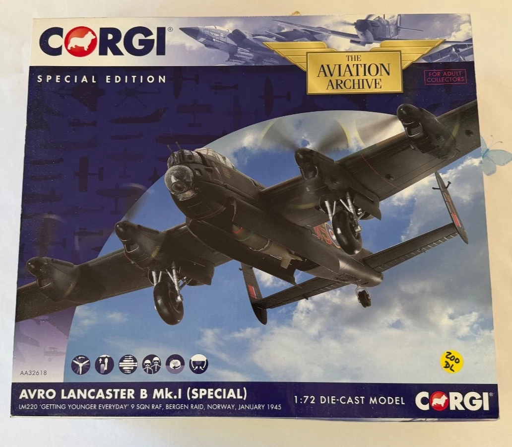 Corgi Lancaster Avro Contemporary Diecast Aircraft & Spacecraft