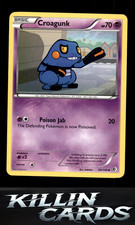 Croagunk (65) 65/149 Pokemon Uncommon Boundaries Crossed Card NM