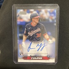 2024 Topps Stadium Club Auto Jacob Young #SCBA-JY Auto