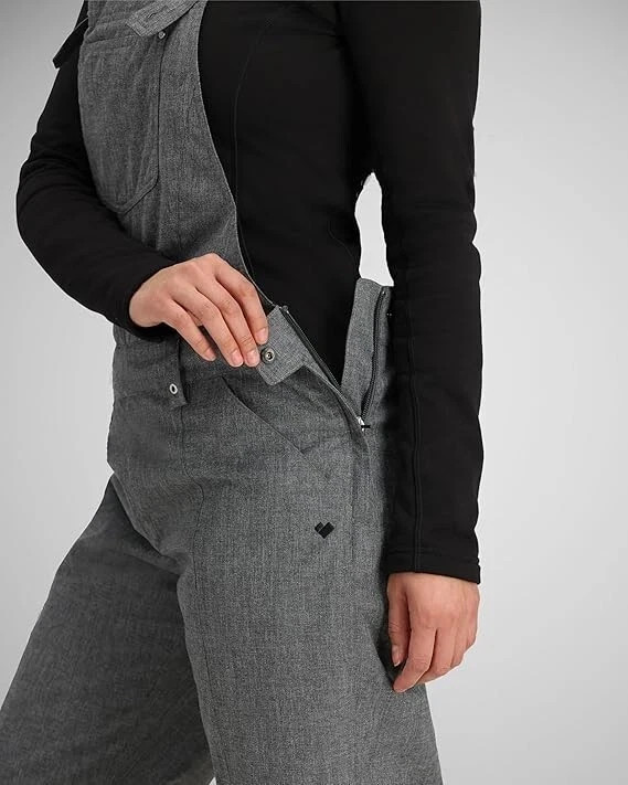 Obermeyer Women's Malta Bib Overalls Charcoal  Different Size