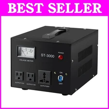 ST-3000 Step Up/Down Voltage Converter Regulator - 110V/220V
