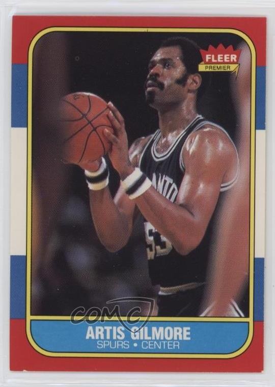 1986-87 Fleer Artis Gilmore #37 HOF 8d4