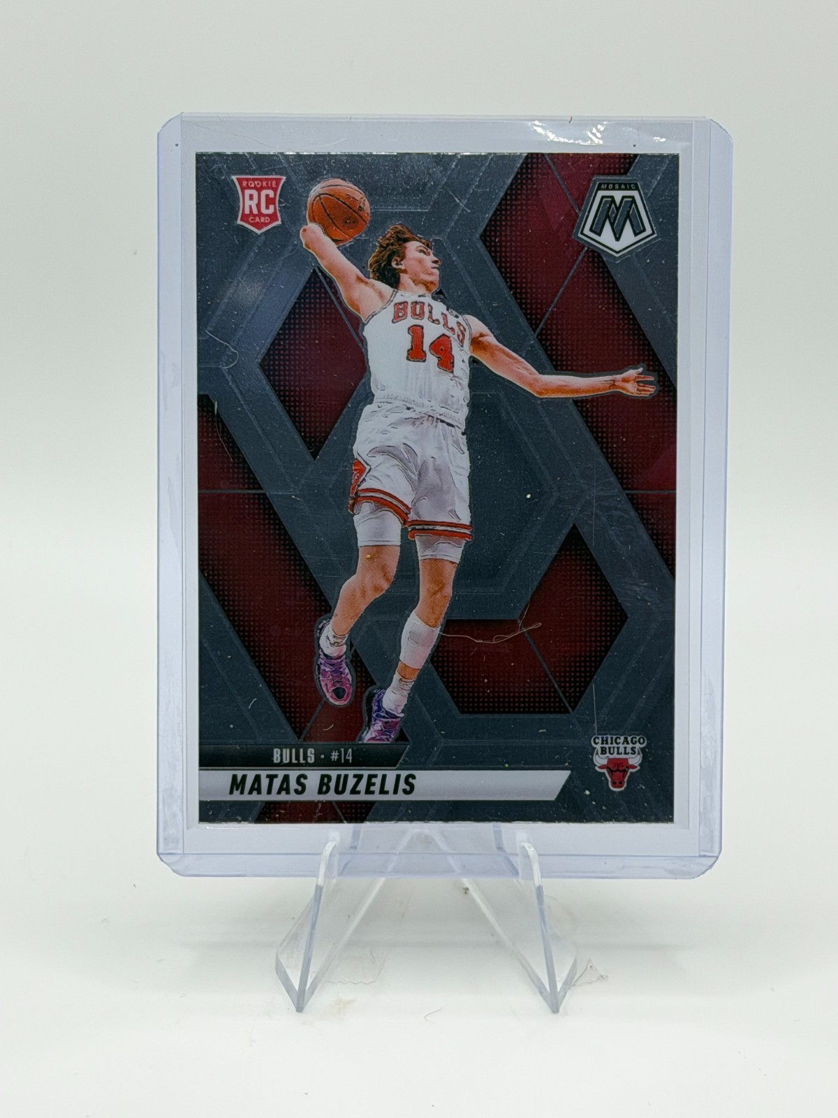 2024-25 Panini Mosaic #223 Matas Buzelis Rookie RC Bulls