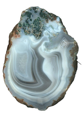 Agate/agates Botswana agate from Botswana - beautiful color and pathway effect - TOP!!
