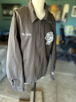 Men s HUF x Thrasher Field Crew Jacket Size XL Chocolate