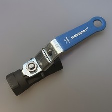 JAMESBURY 1/4" NPT Carbon Steel Ball Valve Reduced Port - Body 2000 Seat 1000