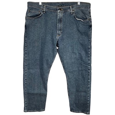 Wrangler Reserve Mens Regular Fit Jeans Medium Wash Blue 38x30