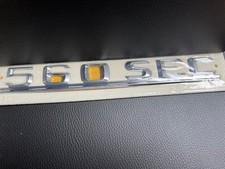 Schriftzug Typenschild "560SEC" Emblem Logo passend f&uuml;r Mercedes W126 Coupe NEU