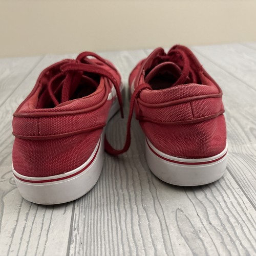 Nike Stefan Janoski Zapatos de Lona para Hombres 9.5 Monopatín Rojo Universitario 615957-610 - Imagen 6 de 12