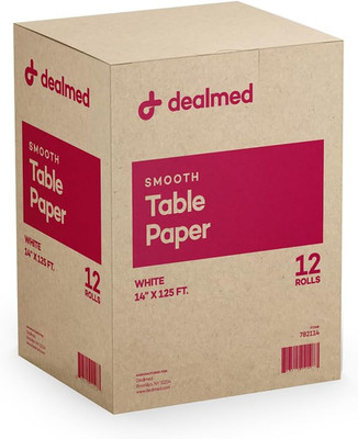 Dealmed Medical Exam Table Paper Roll | Disposable Covers for Doctors, Physician