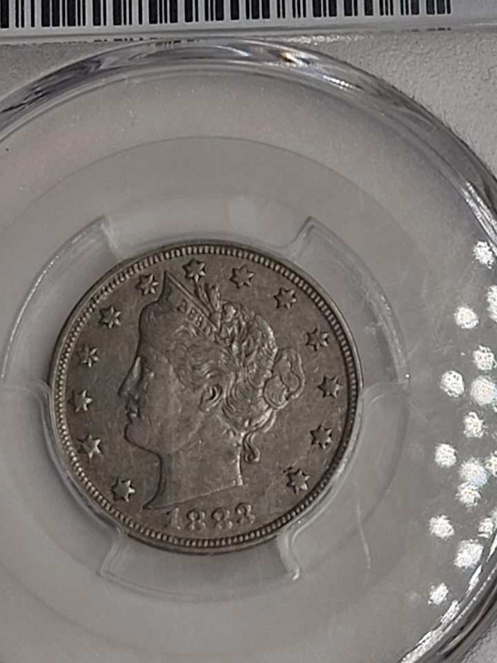 1883 Liberty v Nickel No Cents XF40 PCGS - Image 2 of 4
