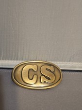 CS Civil War Confederate Soldiers Uniform Reproduction Vintage Belt Buckle