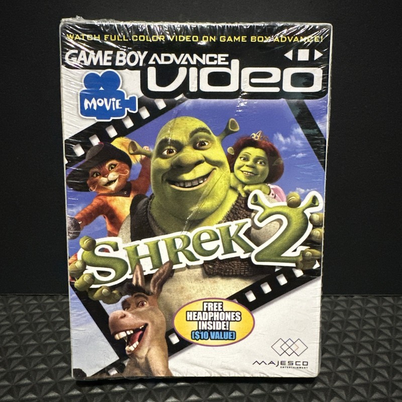 Game Boy Advance Video: Shrek 2 (Nintendo GBA 2005) Sealed RARE *read*