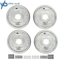 4-pack 12x2 Hydraulic Trailer Brakes Fit 7k Axle Free Backing Marine Coated 4-pack 12x2 Hydraulic Trailer Brakes Fit 7k Axle Free Backing Marine Coated