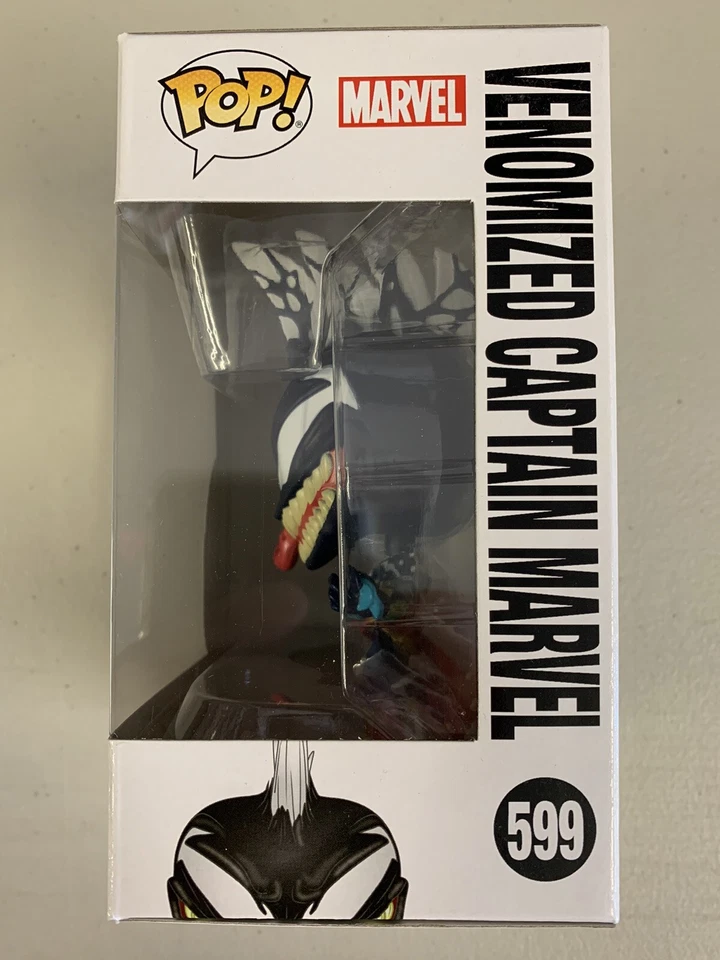 Venomized Captain Marvel 599 ~ Marvel: Maximum Venom - Vinilo Funko Pop Foto 2 de 4