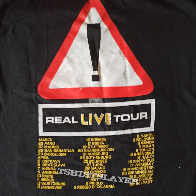 Iron Maiden Eddie Trucker Real Live Tour Camiseta, Remake Camiseta 2 Caras QT906 Foto 2 de 3