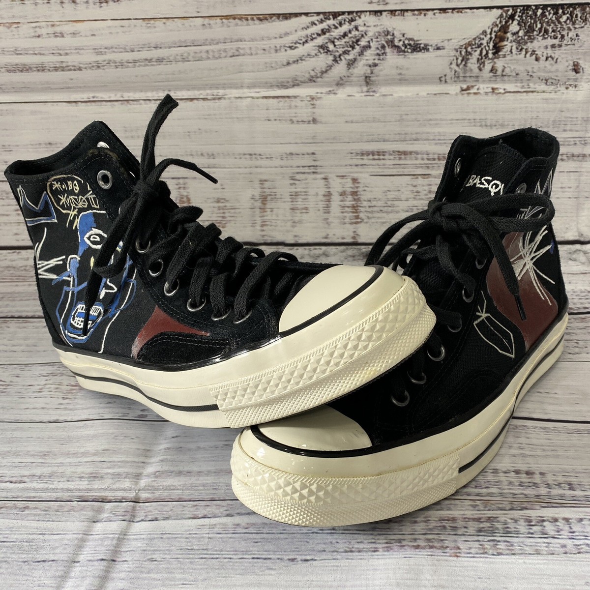 Converse Jean Michel Basquiat X Chuck 70 HI Black Multi 172585C