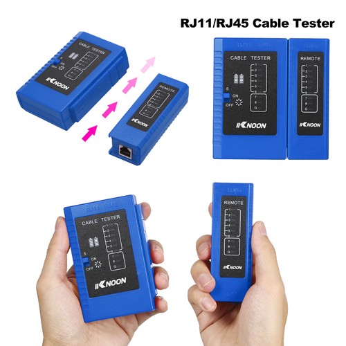 RJ45 Crimp Tool Kit All in Pass Through Crimping Tool for Cat5e Cat6 D0H9 - Afbeelding 2 van 7