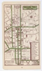 1951 ORIGINAL VINTAGE MAP OF DALLAS TEXAS DOWNTOWN BUSINESS CENTER