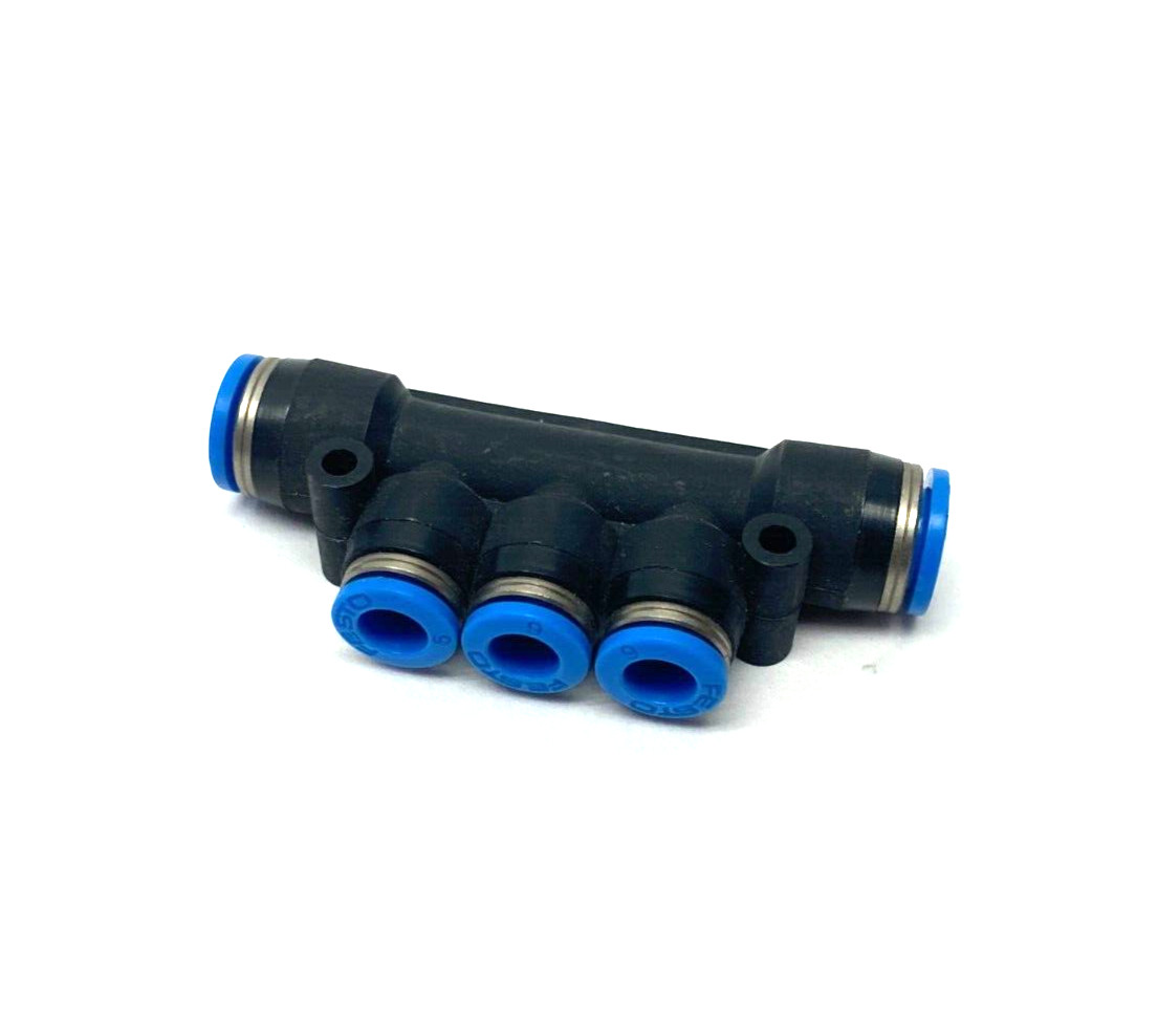 Festo QST3-8-6 Pneumatic Push-In Multiple Distributor Fitting 153204