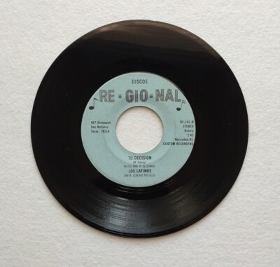 Los Latinos ''Tu Decision'' Tejano Tex Mex Record