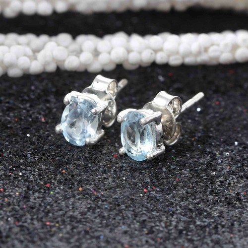 Perni Per Orecchini In Argento 925 - Set Da 10 Coppie Con Design A 4 Artigli Per Creazioni Gioielli Fai Da Te