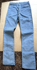 Levi  s Corduroy Pants Vintage W/tag 1981 Size 32  x 36  Light Blue