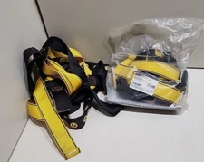 (2) MSA 10072488 Workman Vest Style Pullover Harness Full Body D-Ring 400lb XL