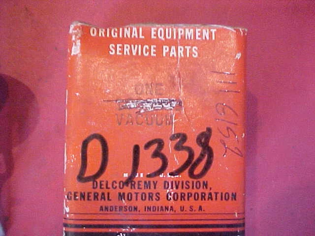 NOS OEM GM DELCO DISTRIBUTOR VACUUM ADVANCE CHAMBER 60s 60 61 CHEVY CORVAIR USA - Image 2 of 4