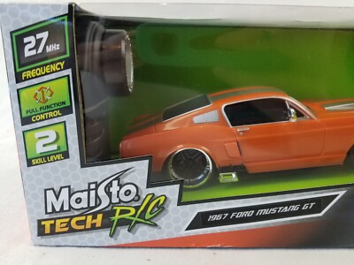 1967 Ford Mustang 限定ミニカー Ford Mustang GT 1967 Classic Muscle Maisto Design 1/24 Red