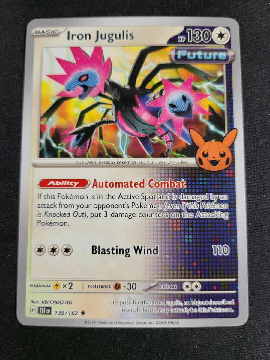 rarest pokemon halloween card 2024 - Fezandipiti 096 - Trick or Trade - Cosmos Holo Pokmon TCG Halloween Trick Or