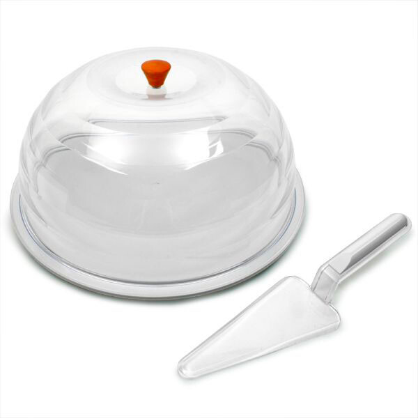 Contenitore per Torte Biesse L180 34cm | Porta Dolce con Cupola e Paletta