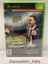 FOOTBALL MANAGER 2006 (XBOX) GIOCO NUOVO SIGILLATO - NEW SEALED PAL VERSION