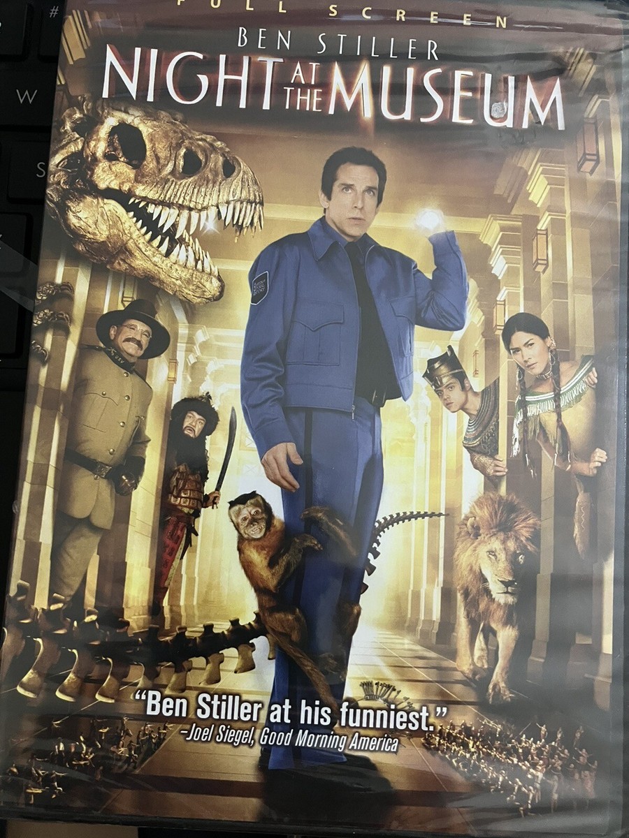 Night at the Museum 1 , 2 & 3 DVD Collection 3 in 1 case Trilogy 3