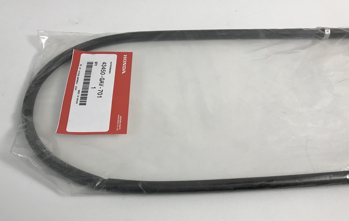 Genuine Honda Front Brake Cable 45450-424-701 - Fits Honda CM200T Twinstar (1980-1982) & CM250C Custom (1982-1983)