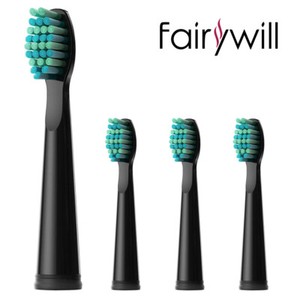 Fairywill 4pcs Bk Soft Replacement Heads For Electric Toothbrush Fw 507 508 917 Ebay
