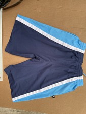 Boy  s Jordan Shorts NAVY BLUE WHITE DRI-FIT WITH POCKETS, UNLINED, Size L
