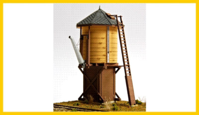 RS Laser SCM204B HO Scale Jacks Cabin Water Tank (Kit)