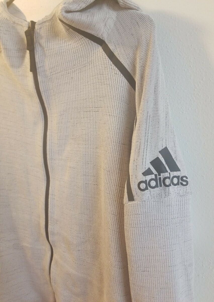 Adidas Z.N.E Prime HD Men's Full Zip Track Jacket Light Grey Adidas Z.N.E Prime HD Men's Full Zip Track Jacket Light Grey
