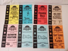 Scera Shell Outdoor Theatre Lot Of 8 Programs 1996 Orem Utah