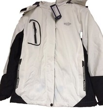 Ski Jacket Hooded Fleece Lining Woman’s Uk Size M