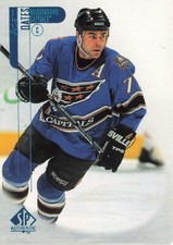 1998 SP Authentic  #90 Adam Oates Washington Capitals