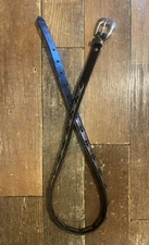 Fossil Brown Leather Boho Bohemian Thin Narrow Womens Belt Small/Medium