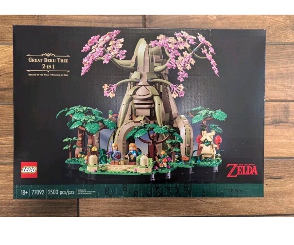Lego 77092 The Legend Of Zelda Great Deku Tree 2-in-1 Sealed In