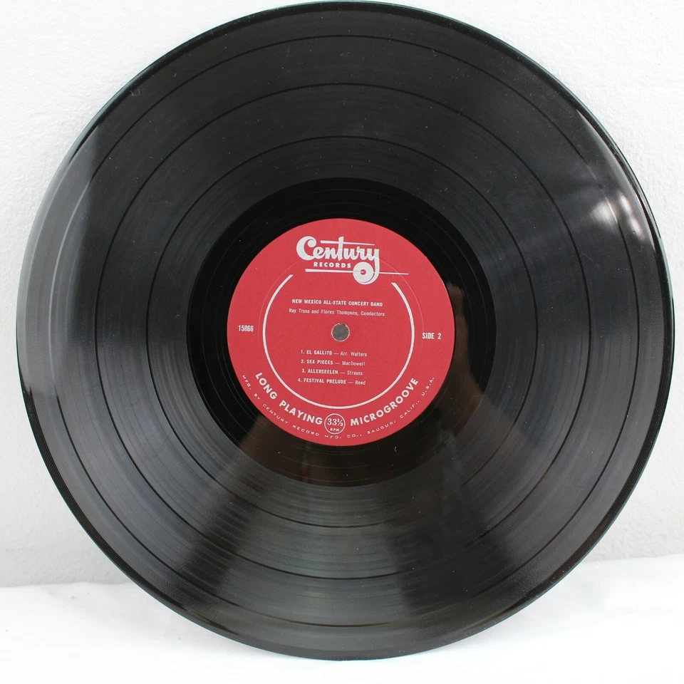 New Mexico All-State Bands Ray Tross Floren Thompson Revelli LP VG+ 15866 - Image 3 of 4