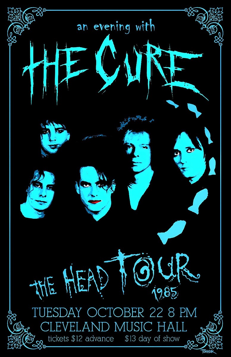 THE CURE Concert Poster 12